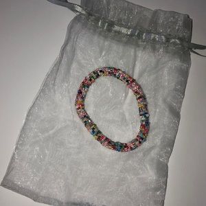 Colorful beaded bracelet